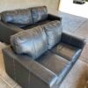 Leather Couch And Loveseat Set