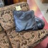 Leather and Cloth Sofa and Chair pillow back