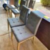 Modern Gray Dining Chairs