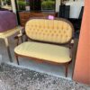 Yellow Loveseat Settee