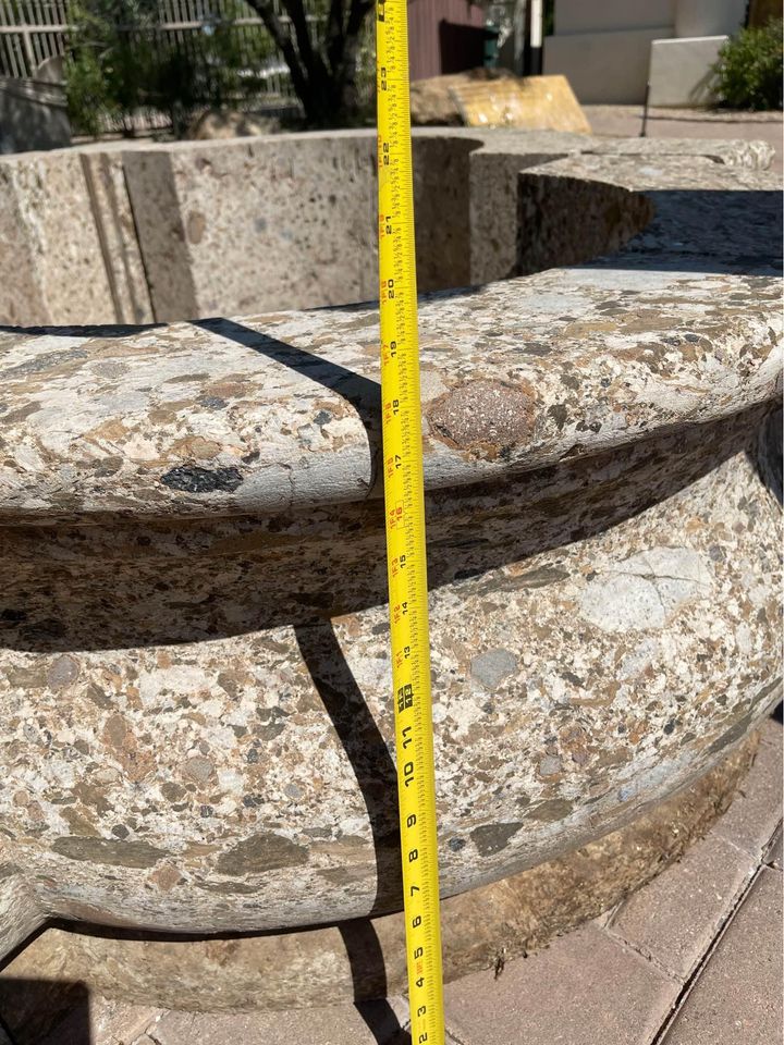 Large Fountain Ring measure height