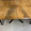 Antique Mahogany Triple Pedestal Dining Table top