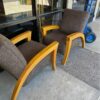 Pair of Modern Chairs side