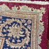 Red Handmade Vintage Rug back