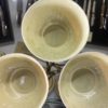 Belleek Pottery Shamrock Tea Cups inside