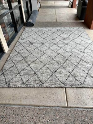 Gray Handmade Wool Rug