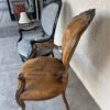 Black and Brown Occasional Chairs side