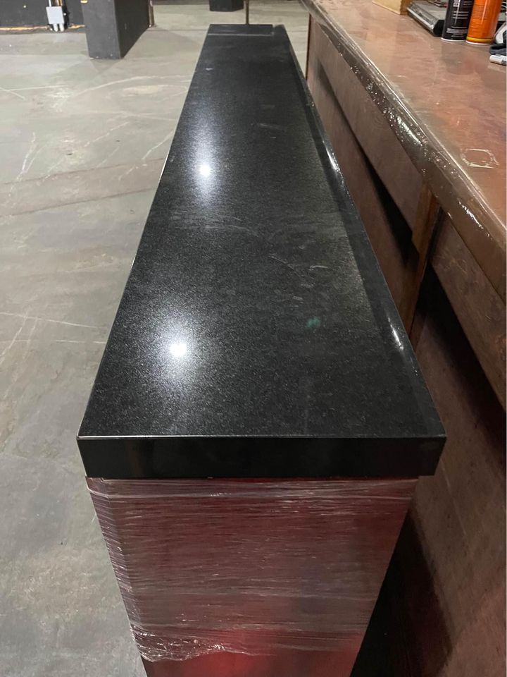 Long Cabinet with Granite Top