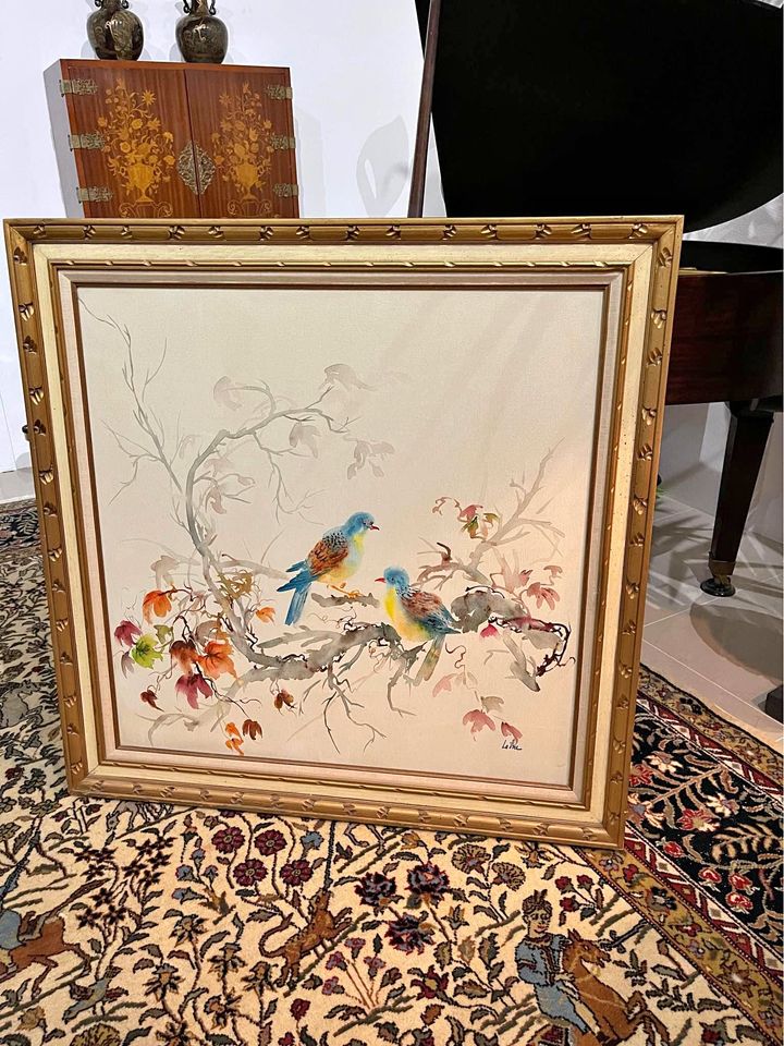 Asian Style Bird Painting