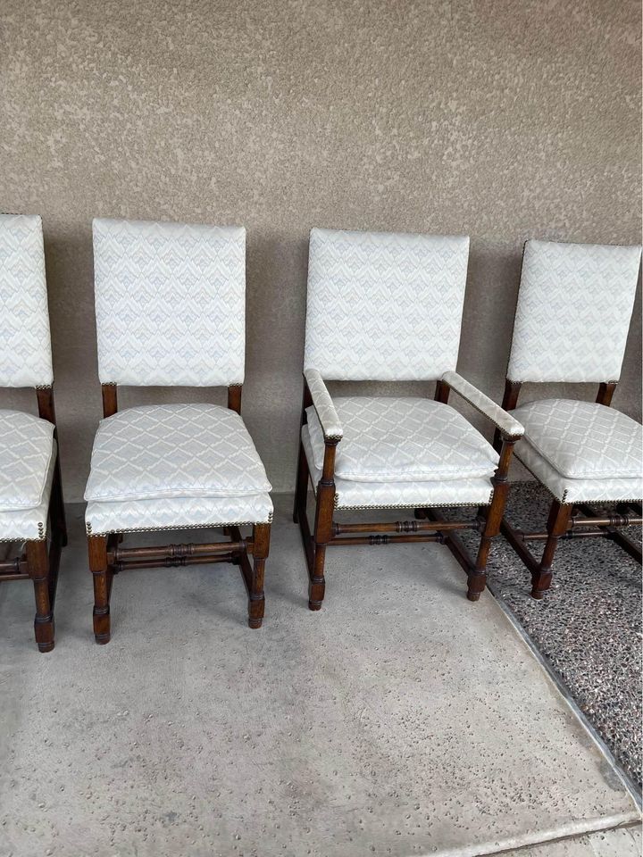 Set of 6 Vintage Dining Chairs