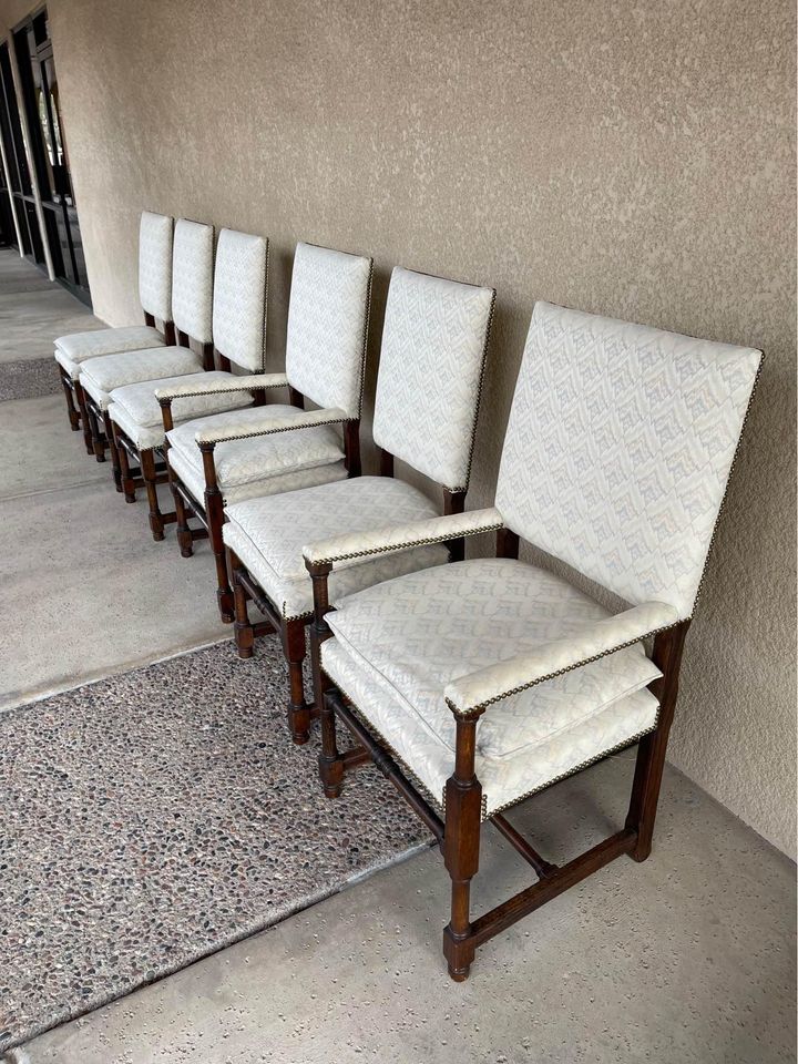 Set of 6 Vintage Dining Chairs