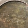 Solid Bronze 1930’s Art Deco Plate Bridesburg Foundry Solid Bronze 1930’s Art Deco Plate Bridesburg Foundry