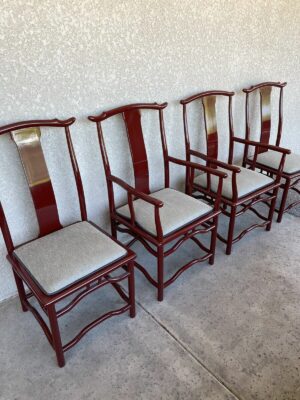 Asian Style Dining Chairs Asian Style Dining Chairs Made in Italy (4 available)