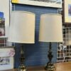 Brass Table Lamp Set