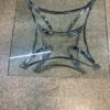 Chrome and Glass End Table