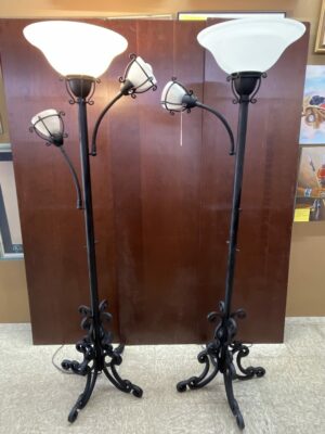 Custom Iron Standing Floor Lamp - 1 left