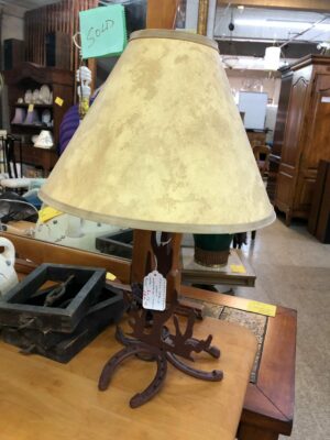 Southwest Horseshoe Table Lamp