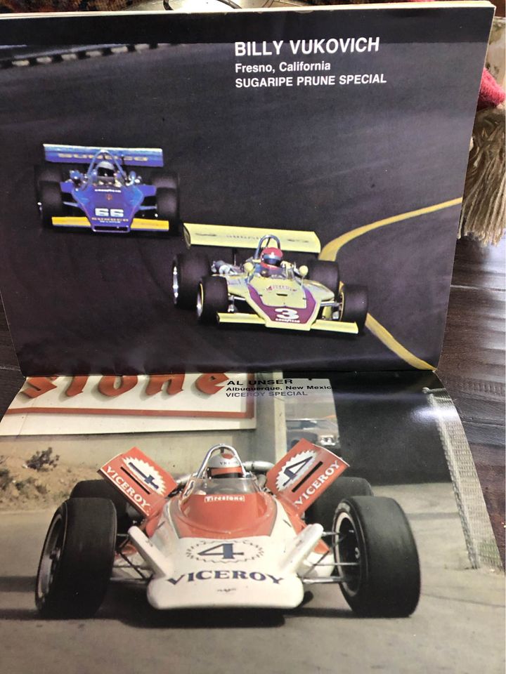 1972 California 500 Racing Program
