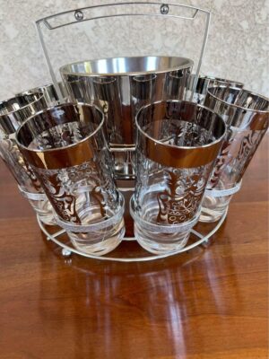 Barware Set glasses Barware Set - Glasses and Holder