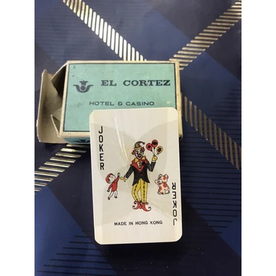 El Cortez Miniature Playing Cards - Sealed Deck, Vintage