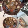 JAPANESE IMMORTALS Plate, Teacup And Saucer - Made In Japan JAPANESE IMMORTALS Teacup Set - Plate, Teacup And Saucer