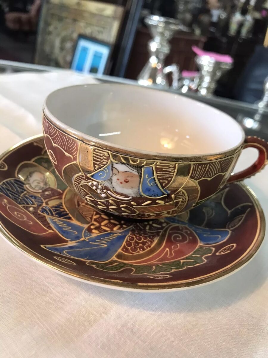 JAPANESE IMMORTALS Plate, Teacup And Saucer - Made In Japan cup JAPANESE IMMORTALS Teacup Set - Plate, Teacup And Saucer