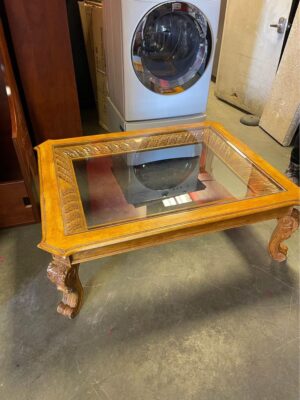 Large Glass Top Coffee Table - Not in the store