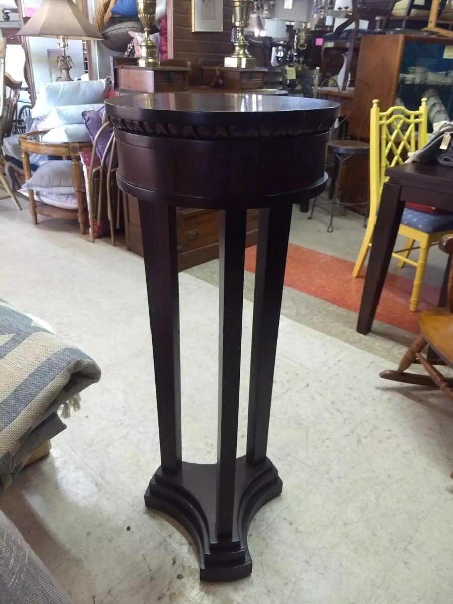 Neoclassical Style Wood Pedestals - 1 Available