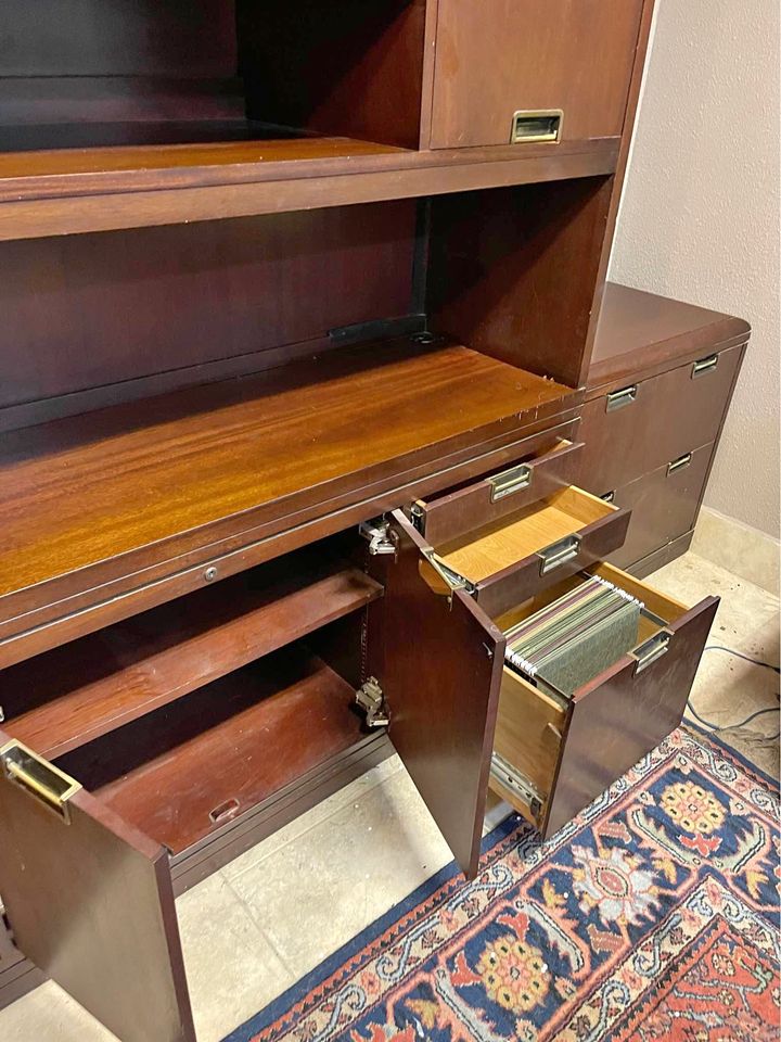 Office Storage Cabinet Set