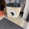 Pair of Modern Granite Side Tables