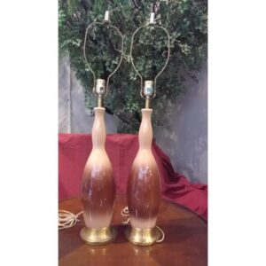 Pair of Vintage Ceramic Table Lamps