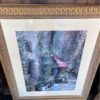 Scenic Prints with Gold Wood Frames cafe print Scenic Prints with Gold Wood Frames