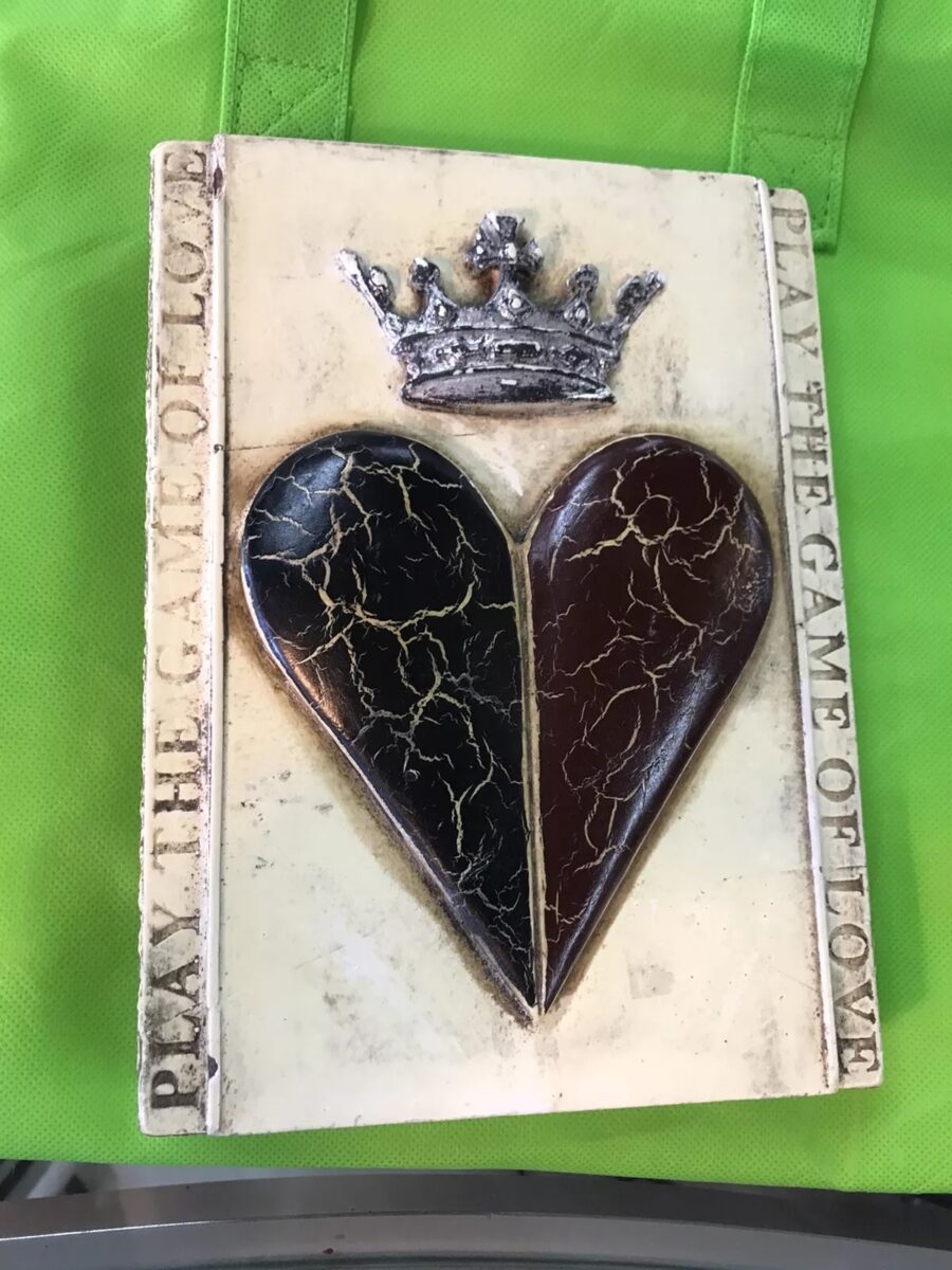 Sid Dickens Memory Block Wall Plaque Heart and Crown Play the Game of Love Sid Dickens Memory Block Wall Plaque - “Heart and Crown Play the Game of Love”