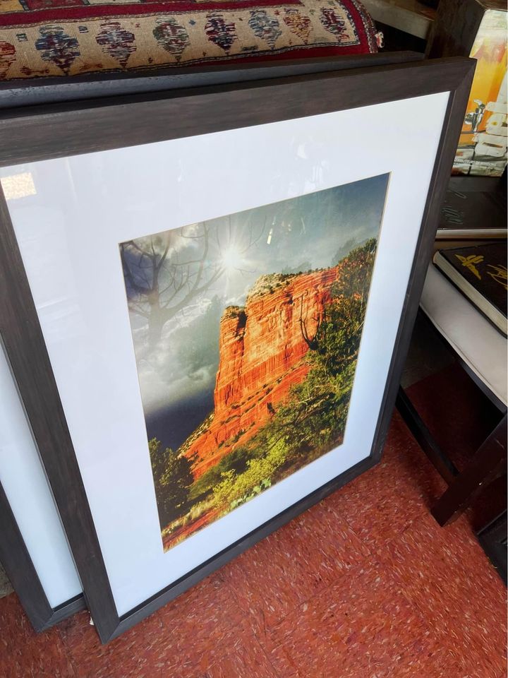Southwest Prints with Modern Black Frames