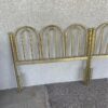 Two Twin Size Brass Headboards