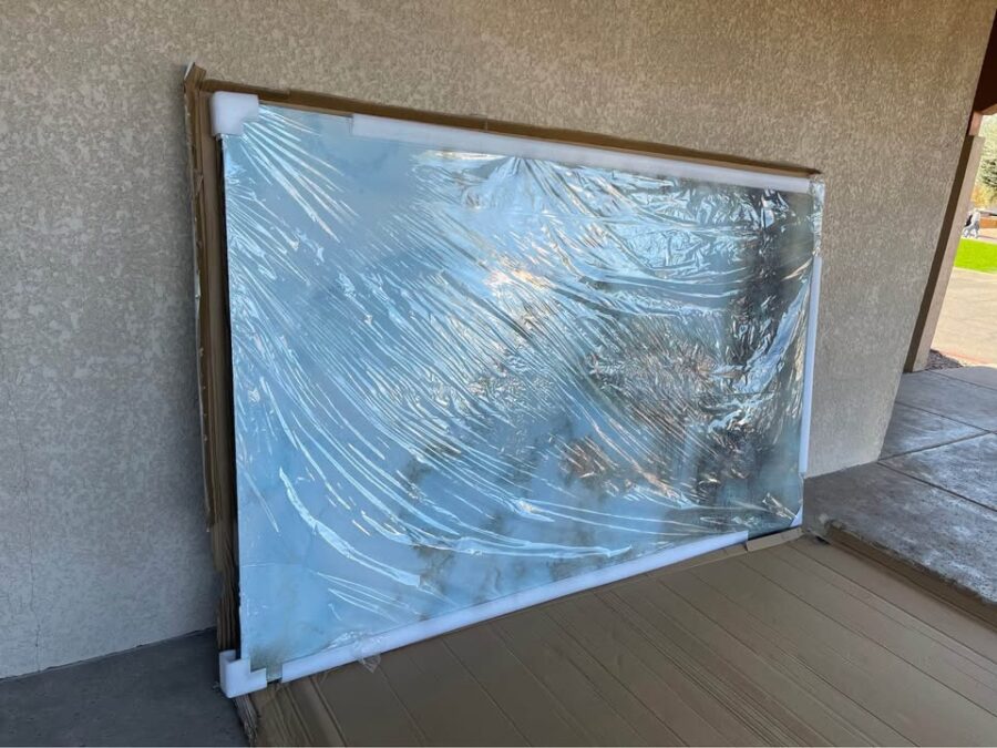 Extra Large 98" X 59" painted on canvas Wall Art