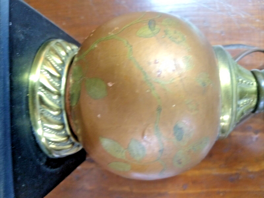 Antique Sandwich Glass Electric Lamp