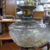 Antique Sandwich Glass Electric Lamp