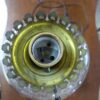 Antique Sandwich Glass Electric Lamp