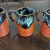 Japanese Sumida Gawa Pitcher and Mugs Set