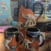 Japanese Sumida Gawa Pitcher and Mugs Set