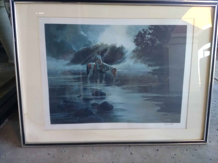 Mist Of Morning Framed Print
