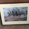 Pursuit And Attack Print - Signed Joe Grandee - 1974