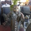Antique Art Deco cast Figurines - "Call to the Theatre"
