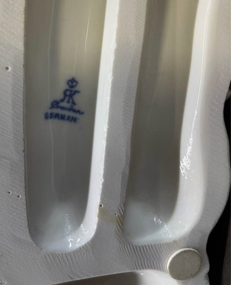 Vintage Dresden China Carriage