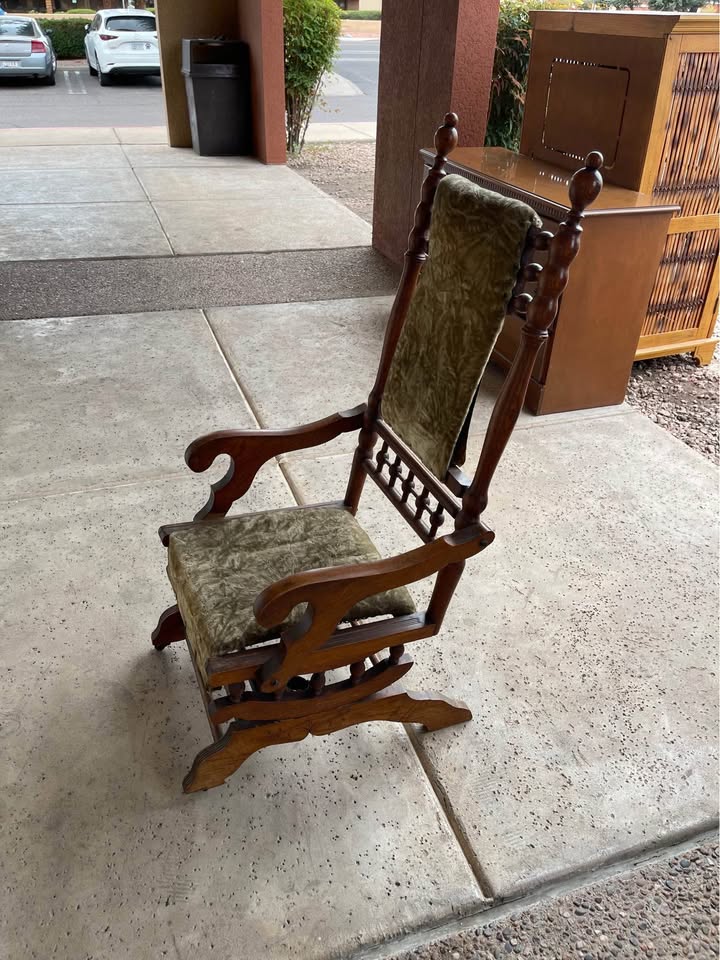 Antique Victorian Rocking Chair