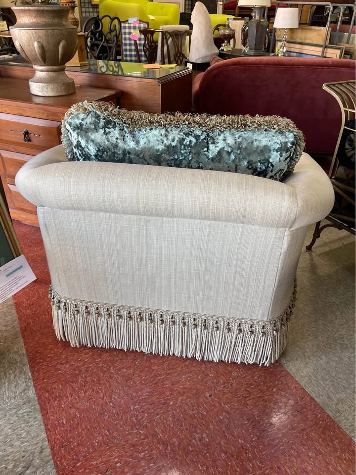 2 - Ethan Allen Oversize Swivel Armchairs - Like New!