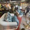 2 - Ethan Allen Oversize Swivel Armchairs - Like New!