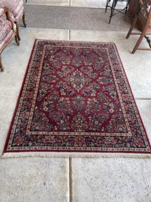 Red Karastan Rug Red Karastan Rug