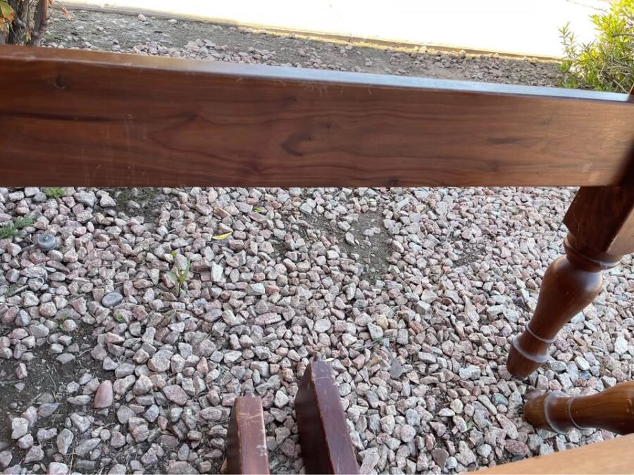 Full Size Solid Walnut Headboard and Footboard